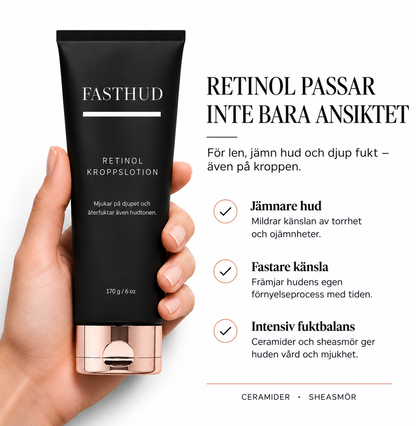 Fasthud - Retinol kroppslotion för mogen hud